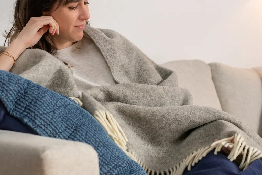 faux fur throw
